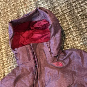 The North Face Helata Triclimate Jacket Women's Burgundy Red Size Large NO HOOD thumbnail 7
