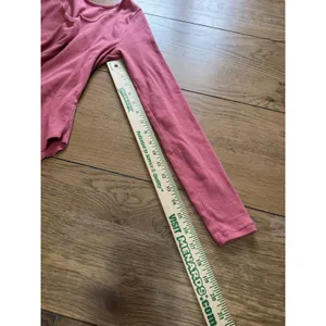 Old Navy Women Size Small‎ Long Sleeve V Neck T Shirt Pink Ribbed Stretch Preppy thumbnail 7
