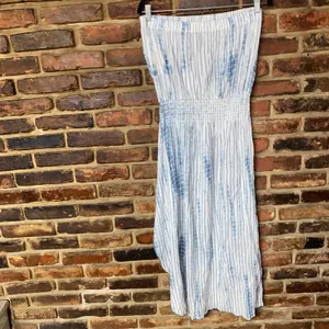 NWT Becca Sol Line Strapless Swim Bathing Suit Cover Up Dress Women's Size Large thumbnail 6