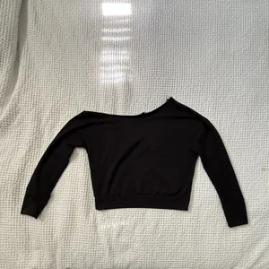 Lulus Black One-Shoulder Sweater Top thumbnail 3