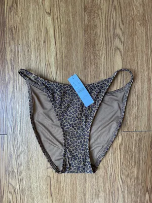J.crew leopard print 90’ no tie bikini bottom  thumbnail 4