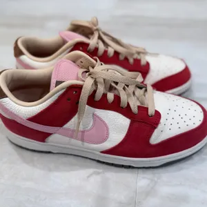 Nike Dunk Low Bacon Red Pink White FB7910-600 Womens 10.5/ Mens 9 thumbnail 4