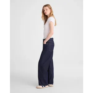 Madewell The Perfect Vintage Wide-Leg Jean in Airy Denim Rinse Wash US 27 NWT thumbnail 3