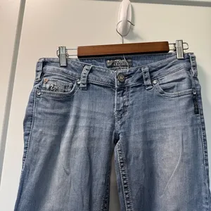 Silver‎ Jeans Dawson Low Rise Bootcut Jean Flap Pocket Embroidered 29x32 thumbnail 3