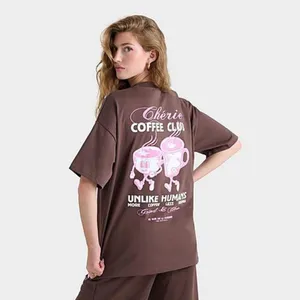 Unlike Humans Brown Graphic Tee thumbnail 2