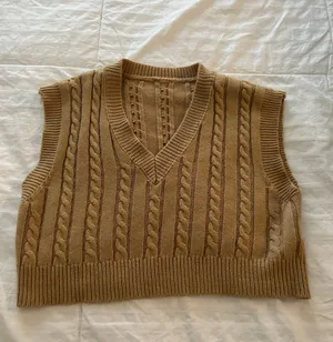 Sweater vest Brown thumbnail 1