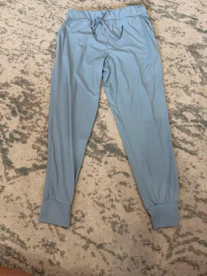 SAGE Collective Women’s Joggers S Light Blue Soft Drawstring 26” Inseam thumbnail 2