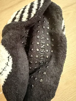 Disney Tim Burton's The Nightmare Before Christmas Jack Skellington Slipper Sock thumbnail 3