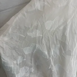 Lulu’s Sweet Definition White Burnout Ruffle One Shoulder Midi Dress Bridal thumbnail 9