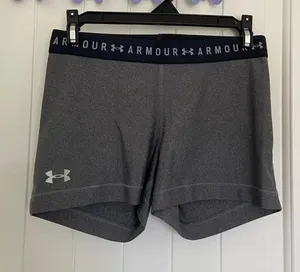 NWOT | Under Armour women’s‎ gray compression shorts — medium thumbnail 1