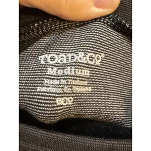 Toad&Co Nixi Dress scoop neckline and a drop-waist design Size Medium Gorpcore thumbnail 6