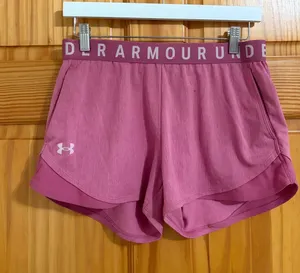 Under Armour Size Medium Pink Athletic Shorts thumbnail 1