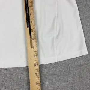 Lillie Green Pulitzer Polo‎ Womens L White Short Sleeve Button Stretch Golf thumbnail 4