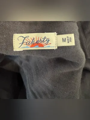 Faherty Indio Dream Cotton Gauze Button Down Shirt Chest Pockets ASO TV Medium thumbnail 8