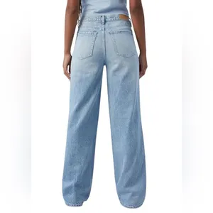 Pacsun Blue Baggy Fit Wide Leg Two Tone Jeans(Size 24) thumbnail 2