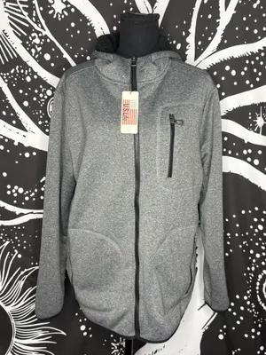 Men's Gray Jacket Sz Small thumbnail 1