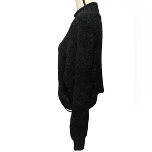 American Eagle Boucle Mock Neck Sweater Size Medium thumbnail 6