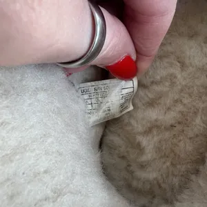 UGG Sz 8 Alena Moccasin‎ Slippers 1004806 Shearling Chestnut Suede Bootie Shoe thumbnail 9