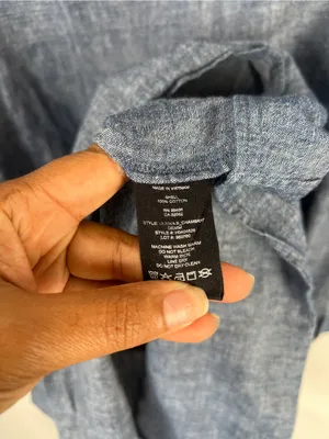 Theory Ulrika B Chambray Denim One Shoulder Dress Blue Size 10 thumbnail 7