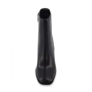 Cushionare Chic Black Heeled Ankle Boots thumbnail 4