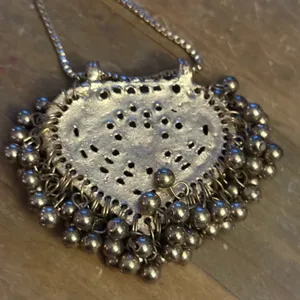 Ritika Sachdeva double layered Ghungroo fringe necklace thumbnail 5