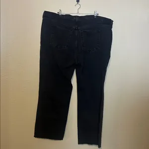 Abercrombie & Fitch black The 90’s Relaxed Jean” High-Rise Jeans Size 37 Size 24 thumbnail 6