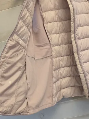 {8} Lululemon Down For It All Puffer Vest Porcelain Pink thumbnail 14