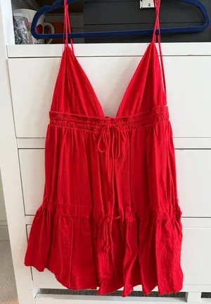 Red mini dress  thumbnail 1