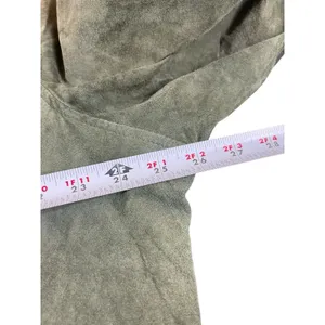 Centigrade Suede Leather Coat Jacket 2X Petite Genuine Washable Olive Green NWT thumbnail 9