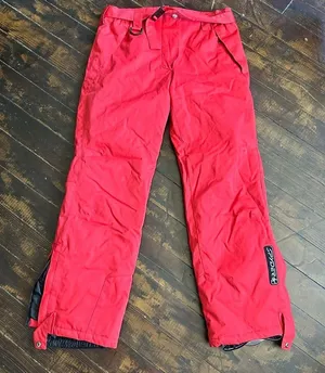 Spyder insulated snowboard red ski M snow pants thumbnail 1