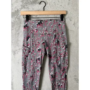 Lululemon Fast and Free High Rise Tight‎ 25" Floral Flux Multi Size 6 Athleisure thumbnail 2