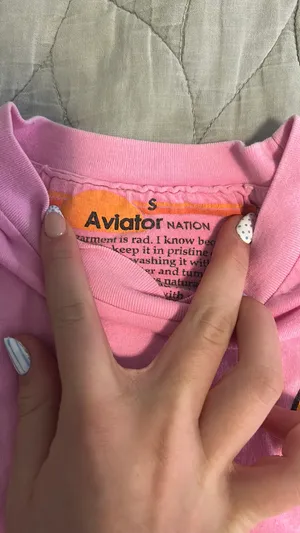 Aviator Nation Smiley Tee Boyfriend thumbnail 5