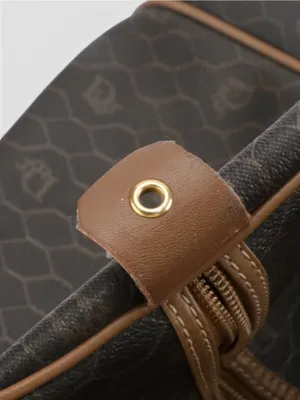 Christian Dior Honeycomb Vintage Boston Duffle Bag with COA thumbnail 9