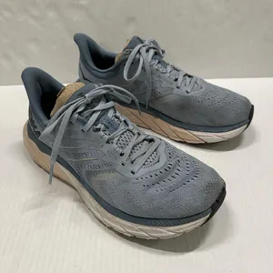 Hoka One‎ One Arahi 5 Running Shoes Womens Size 9.5 Blue Mesh Stability Sneakers thumbnail 1