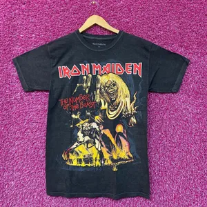 Iron Maiden The Number Of The Beast Rock Tshirt size Small thumbnail 1
