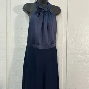 After Six Navy Pantsuit Size Small NWOT thumbnail 9