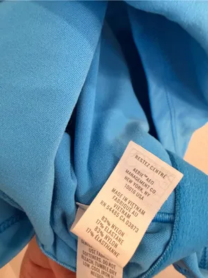 Offline by Aerie Real Me Xtra Macrame Racerback Sports Bra XL Blue thumbnail 4