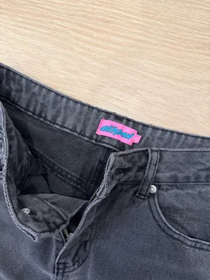 Edikted Raelynn Black Low-Rise Jeans thumbnail 2