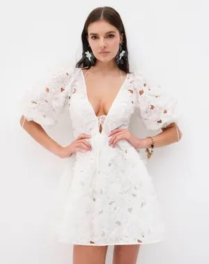 For Love & Lemons Leighton Mini Dress thumbnail 4