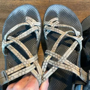 Chacos Gray/Tan Yampa Dagger ZX/2 Sandals Active Outside Hiking - Size 7 thumbnail 2