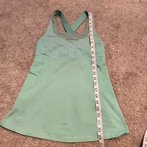 Lululemon cross straps tank top, Sz‎ 6, Mint green thumbnail 7