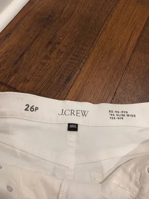 J. Crew white jeans thumbnail 6