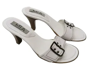 Vintage 90s MIA Buckle Heel Sandals thumbnail 1