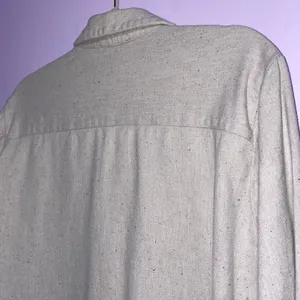 Madewell Button Up Shacket Women M Cream Long Sleeve Pockets Casual Minimalist thumbnail 8