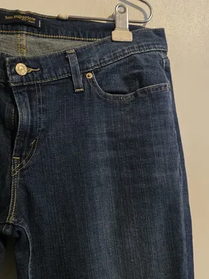 Levi's Dark Indigo Straight Leg Jeans - Women's thumbnail 7