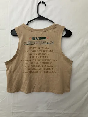 Recycle Threads Desert Dreams Country Music Festival Crop Tank L. NWOT(A724) thumbnail 7