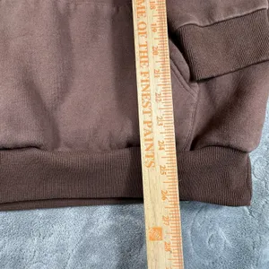 Women's Dandy Worldwide Make A Wish Oversized Lux Hoodie Large Chocolate Brown thumbnail 11