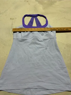 Lululemon purple Halter Active Tank built in bra thumbnail 5