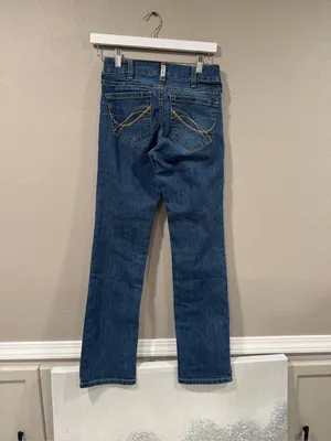 Ariat REAL Nadia Perfect Rise Straight Leg Jeans 25x29 1/2 thumbnail 4