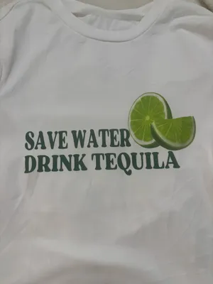 Shein Tequila Baby Tee thumbnail 3